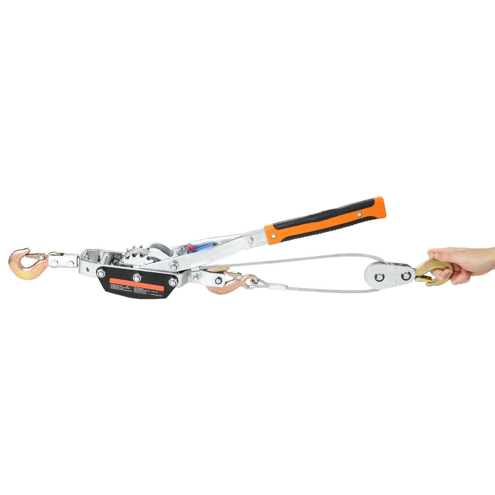 Heavy Duty Come Along Winch 5 Ton Ratchet Cable Puller For Vehicle_voghion.com